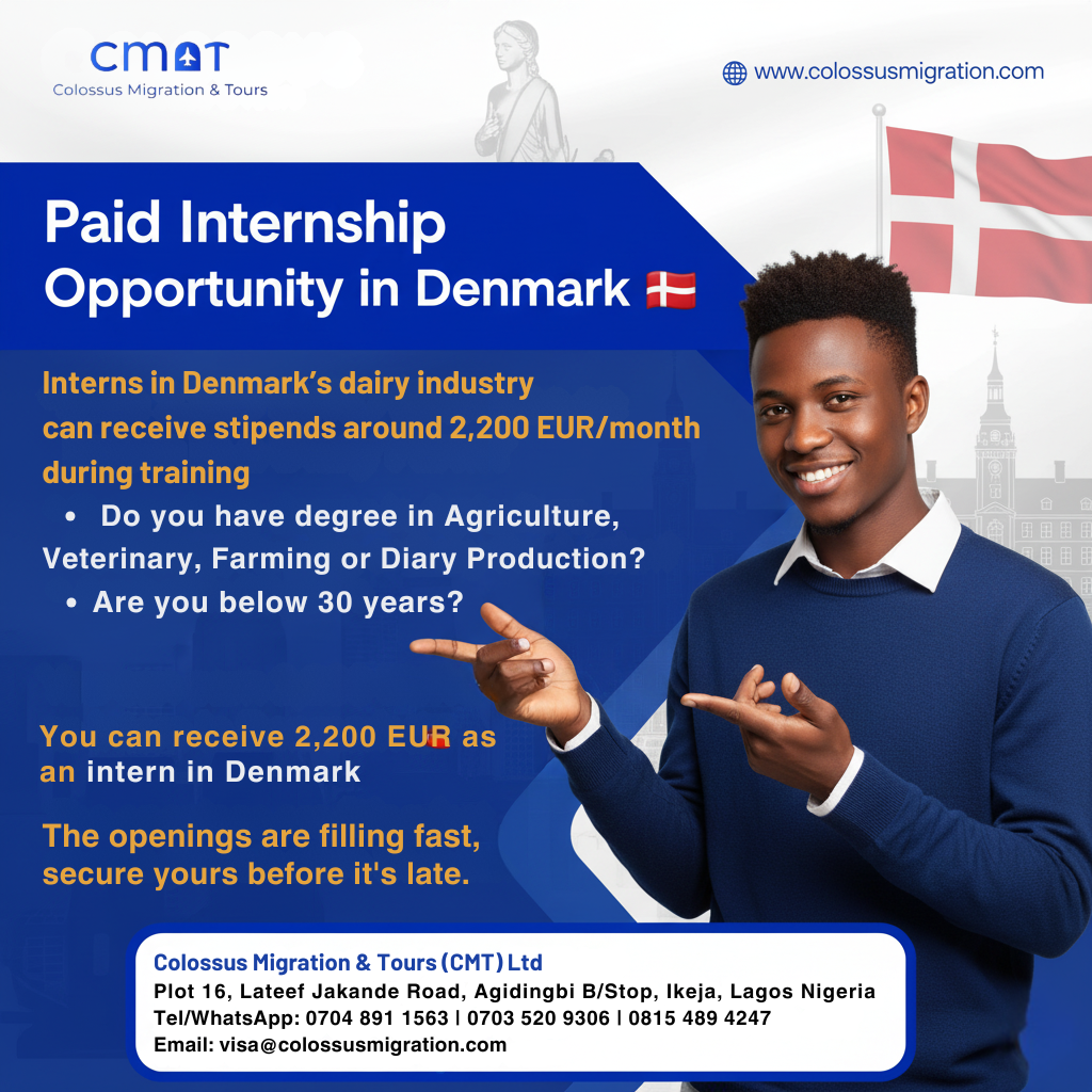 Denmark is one of Europe’s leading countries in modern and sustainable dairy farming. Through this exclusive internship program, you’ll gain valuable, real-world experience on Danish dairy farms — learning advanced farming techniques, livestock management, and production processes used by some of the best farmers in the world.